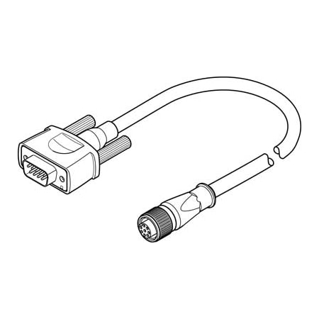 Encoder Cable NEBM-M12G8-E-20-S1G9
